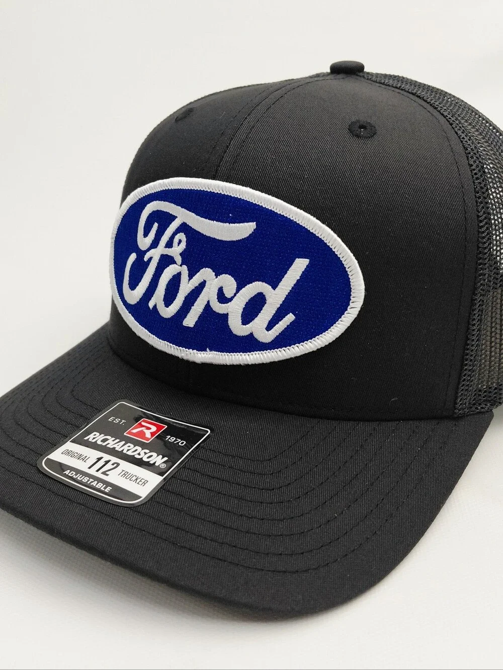 Ford Richardson 112 Embroidered Patch Trucker Cap Hat Mesh Snapback